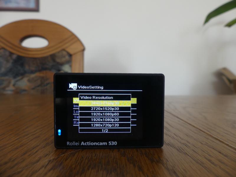 Mini Action Camera Video resolution