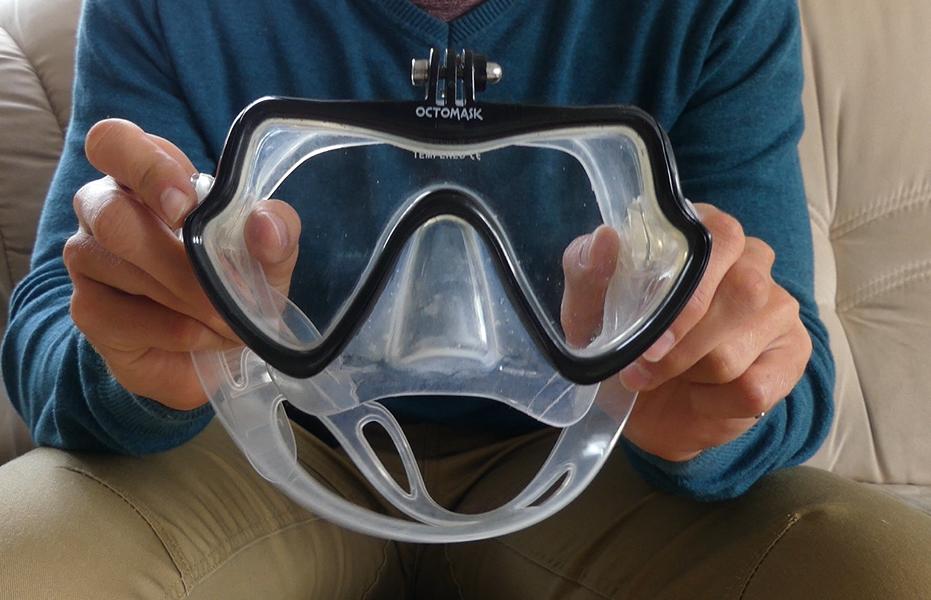 GoPro Hero 7 diving goggles