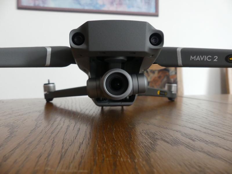 Caméra Mavic 2 zoom vue de face