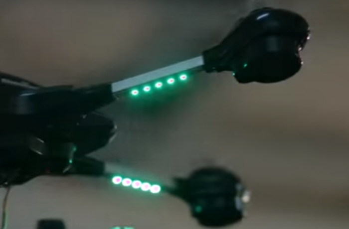 LED sur le drone