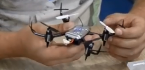 Graupner drone with battery