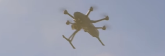 Un drone en vol